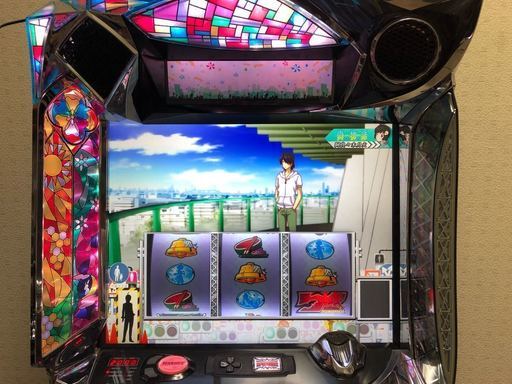 【パチスロ実機】偽物語コイン不要機付き