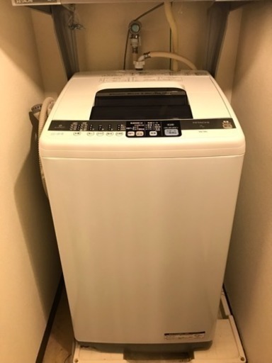 日立 洗濯機 NW-7MY(W)