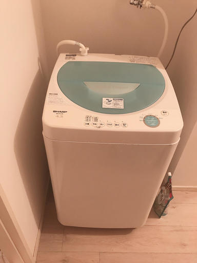 （中古）シャープ SHARP 全自動電気洗濯機　洗濯容量４．５ｋｇ ＥＳ－ＦＬ４５ ２００６年製