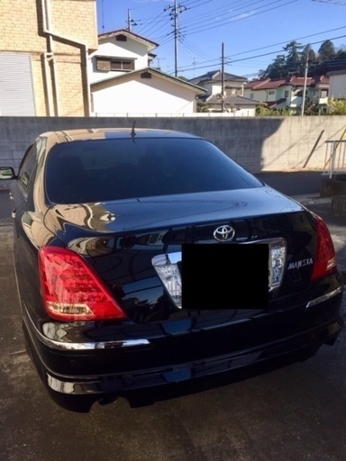 クラウンマジェスタ１８後期黒革ｓｒｃｆパッケージ ちえ 我孫子のクラウンの中古車 ジモティー