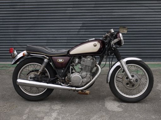ヤマハ　1992年製 SR400S(3HT4)　キック一発始動　バッテリー/書類なし　メインキー/タンクキー各１本
