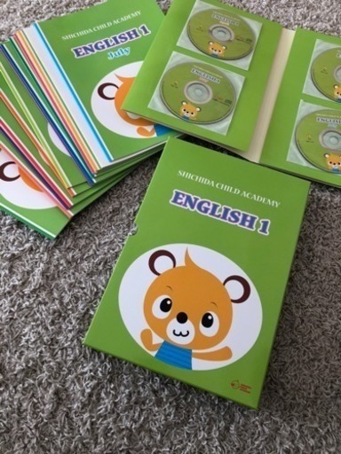 ☆ほぼ新品☆七田式教育 英語教材 幼児教育