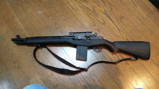 cyma製 m14cqb自作カスタム