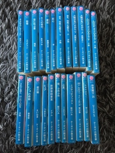 0円 ケータイ小説文庫23冊 Sugarcacao 仙台の文芸の中古あげます 譲ります ジモティーで不用品の処分 0円 ケータイ小説文庫23冊 Sugarcacao 仙台の文芸の中古あげます 譲ります ジモティーで不用品の処分