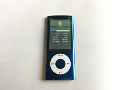 値下げ Ipod Nano 第5世代 16gb 新品バッテリーに交換済 中古 みらくる 南草津のポータブルプレーヤー デジタルオーディオ の中古あげます 譲ります ジモティーで不用品の処分