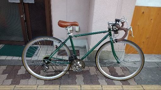 Raychell 700c クラシックロードバイク 21speed/アイビーグリーン