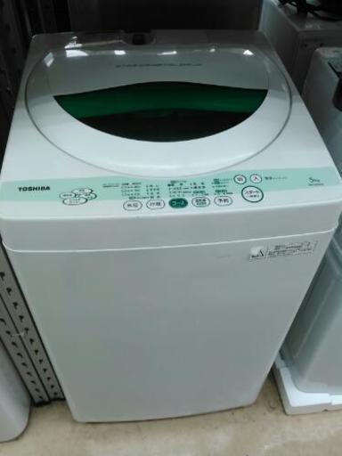 TOSHIBA　5.0ｋｇ洗濯機　AW-505 （2011）