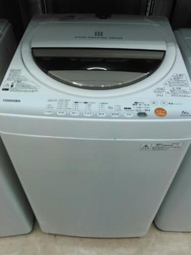 ・TOSHIBA　6.0ｋｇ洗濯機　AW-60GL （2013）