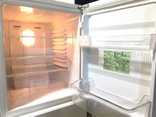 冷凍冷蔵庫（ユーイング）2017年製 保証期間残あり