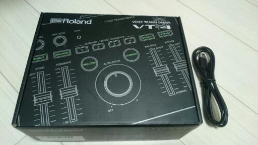 【一旦停止】美品 Roland voicetransformer VT-4 + ABケーブル