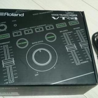 一旦停止】美品 Roland voicetransformer VT-4 + ABケーブル