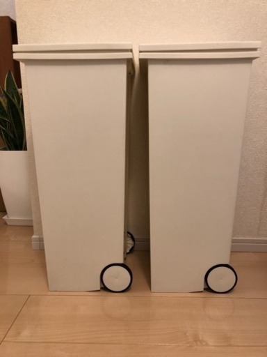 お取引中●kcud クード●スクエア プッシュペール●2個セット ゴミ箱●