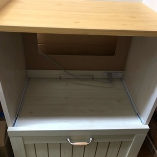 完成品】レンジ台 カリーナシリーズ ＊フレンチカントリー風