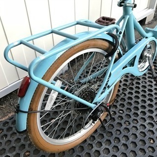(中古)折りたたみ自転車(オートライト・ギア付き)