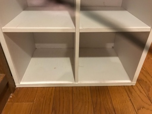 収納棚 シェルフ棚 オシャレな白い棚 マフィン 東大阪の家具の中古あげます 譲ります ジモティーで不用品の処分