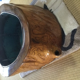 けやき 玉杢 火鉢超希少 大幅に値下げ