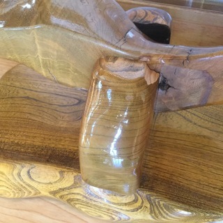 けやき ケヤキ 超希少 置物 旅館 ホテル ロビー  