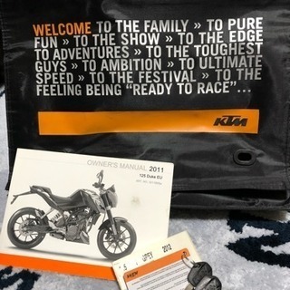 KTM DUKE 125 中古バイク