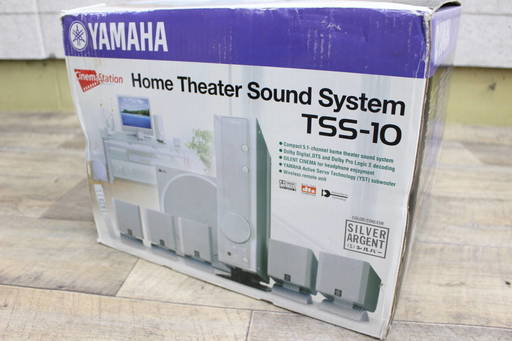 435)【未使用品】 ヤマハ TSS-10(S) CinemaStation ホームシアターシステム シルバー YAMAHA