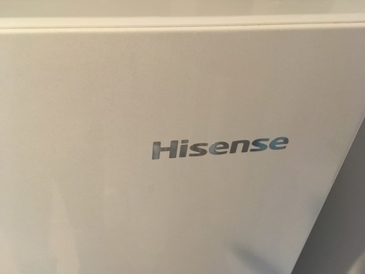 【美品】2017年製 冷蔵庫 150L Hisense ハイセンス HR-D15A パールホワイト