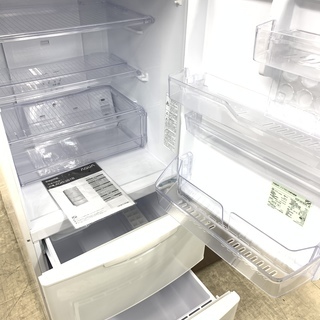 【終了】J48【動作確認、クリーニング済】　AQUA　アクア　冷凍冷蔵庫　AQR-261B　2013年製