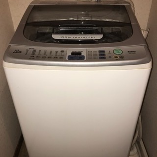 【取引終了】10キロ縦型洗濯乾燥機(無償提供)