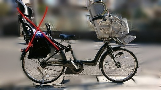 新基準 電動自転車 BRIDGESTONE アンジェリーノポッシュ アシスタDX(カーキ\u0026イエロー) 6Ah（リチウム) 子供乗せ