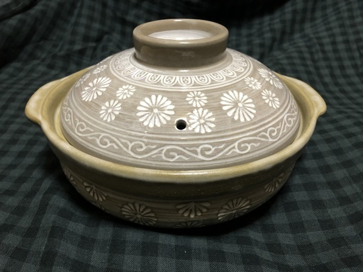 土鍋 四日市土鍋 (萬古焼) 6号 (一人用)
