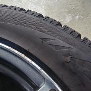保管場所が手狭な為、売り切りたいので値下げしました。2017年製 225/50R18 ブリヂストン VRX 4本 ■ホイール1本欠品