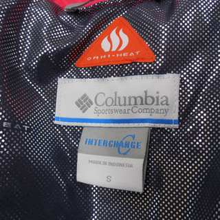▷オムニヒート ジャケット S ピンク Columbia インナー付き 美品