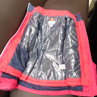 ▷オムニヒート ジャケット S ピンク Columbia インナー付き 美品