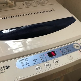 【洗濯機と洗濯機】5kg  ハーブリラックス ・SHARP 冷蔵...