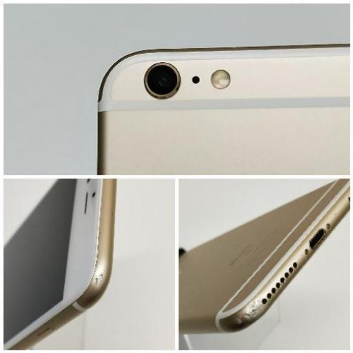 【訳あり】SIMフリー iPhone 6S PLUS 128GB ゴールド　美品