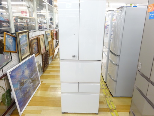 安心の6ヶ月保証付！2015年製 TOSHIBAの458L6ドア冷蔵庫【トレファク　岸和田】