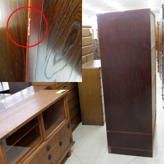 和箪笥 衣装箪笥 クローゼット 民芸調 幅101cm たんす タンス