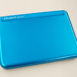 美品 CASIO/カシオ 電子辞書 XD-JTG6000 EX-word/エクスワード ブルー