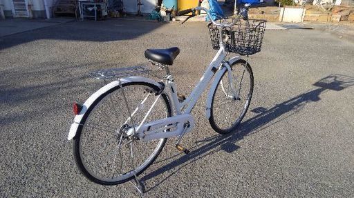 強くて錆びない自転車白27インチ２年半 Rmarie 東花輪のその他の中古あげます 譲ります ジモティーで不用品の処分