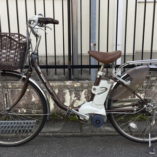 動作品＞パナソニック・26インチ・電動アシスト自転車 リチウムVIVI 