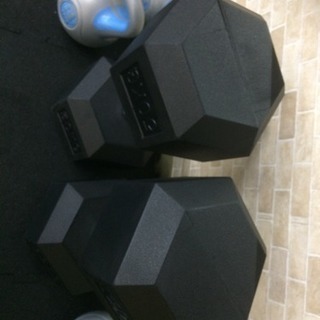ラバーヘックスダンベル 35kg 2個