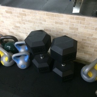 ラバーヘックスダンベル  35kg 2個