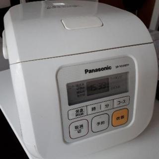 【取引中】Panasonic SR-MLK051 ３合炊飯器