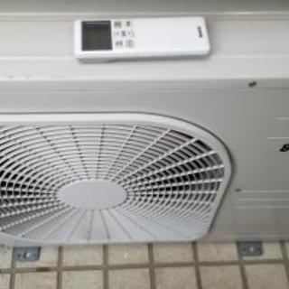 激安！クリーニング済み！大きめ2.5ｋ！工事付き！保証付き！配送込！取り外し無料！エリア限定