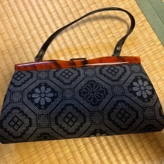 【お取引中】大島紬のバッグ