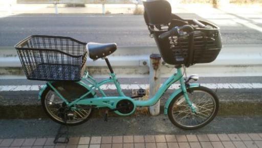 【中古】子供乗せ自転車幼児二人対応基準【ほぼ新車レベル】