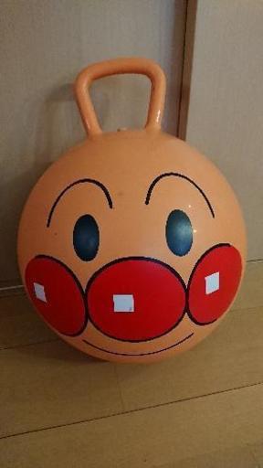 中古 アンパンマン 遊んで体幹トレーニング ポップンボール かりん 早島のおもちゃの中古あげます 譲ります ジモティーで不用品の処分