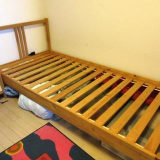 IKEAのシングルベッド　条件付きで無料　1月29日までに取りに...