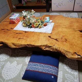 輪切りの1枚テーブル