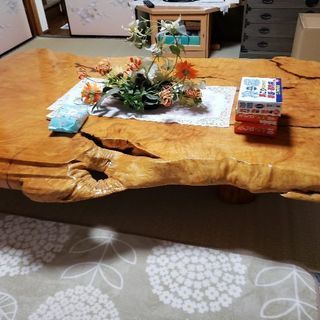 輪切りの1枚テーブル