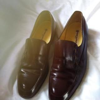 紳士靴茶24.5cm