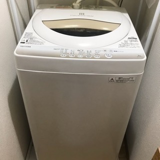 《お取引中》TOSHIBA 洗濯機 5.0㎏　AW-5G2　20...